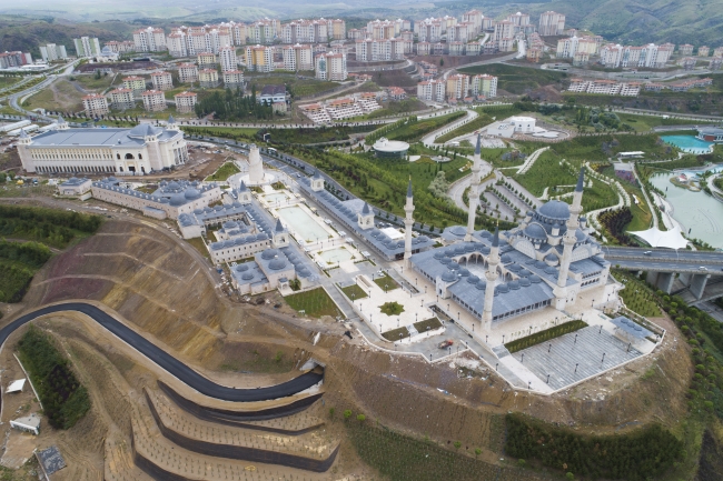 Ankara’ya değer katacak külliye tamamlanma aşamasına geldi